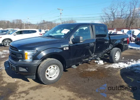 2019 Ford F-150 Xl z USA, uszkodzony, nr VIN 1FTEW1E50KFD34916